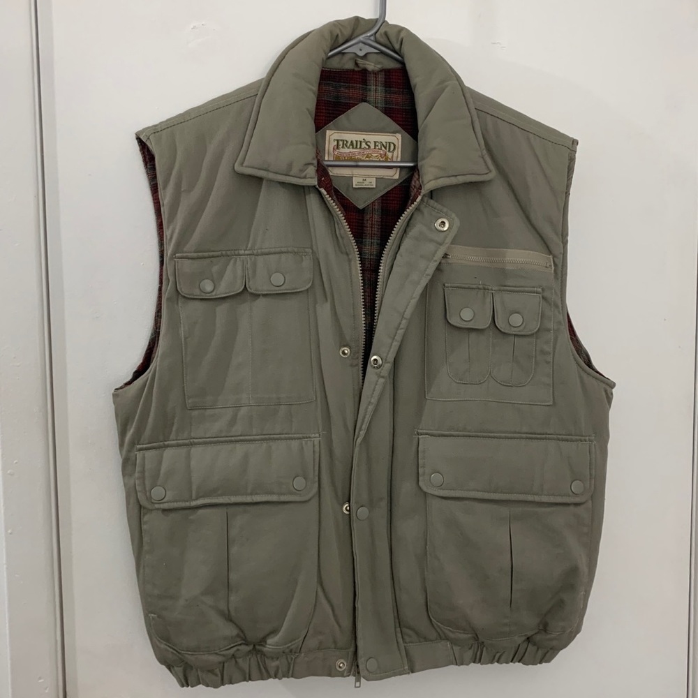 Flannel lined Vest